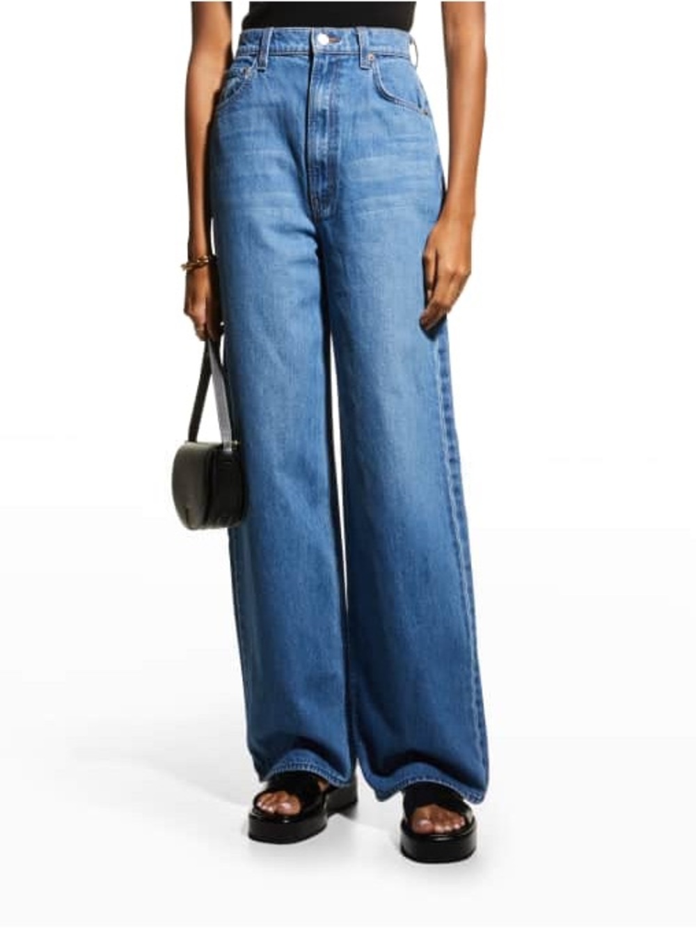 MOTHER Snacks! Yummy Puddle Wide Leg Jean in Delicious Memories US 4/27